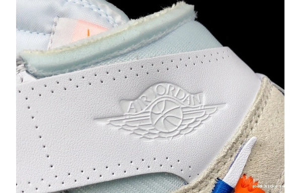 White 100 Jordan Retro Air 1 AQ0818 O-W High  AQ0818-100 0220